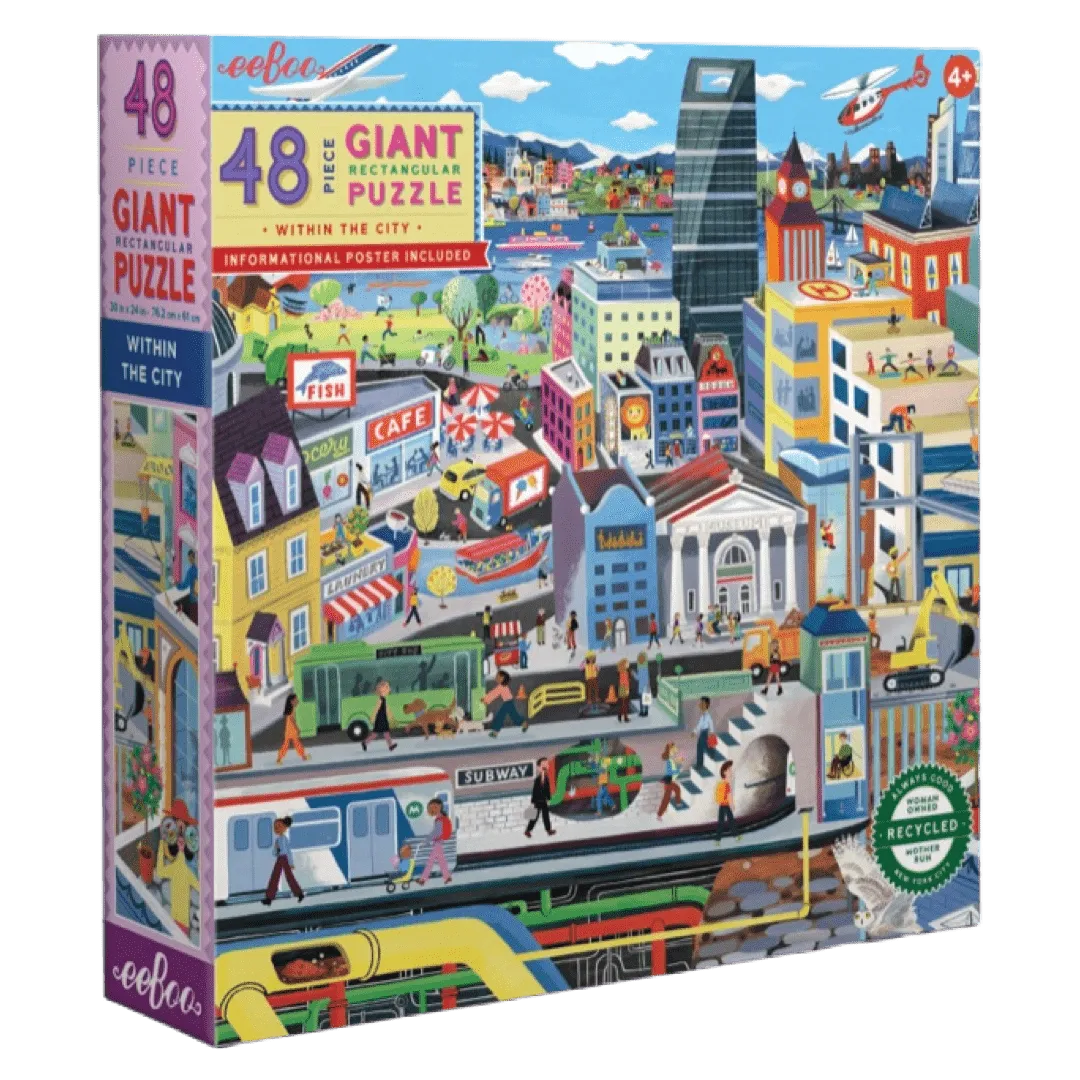 48 Pc Giant Puzzle - Within The City