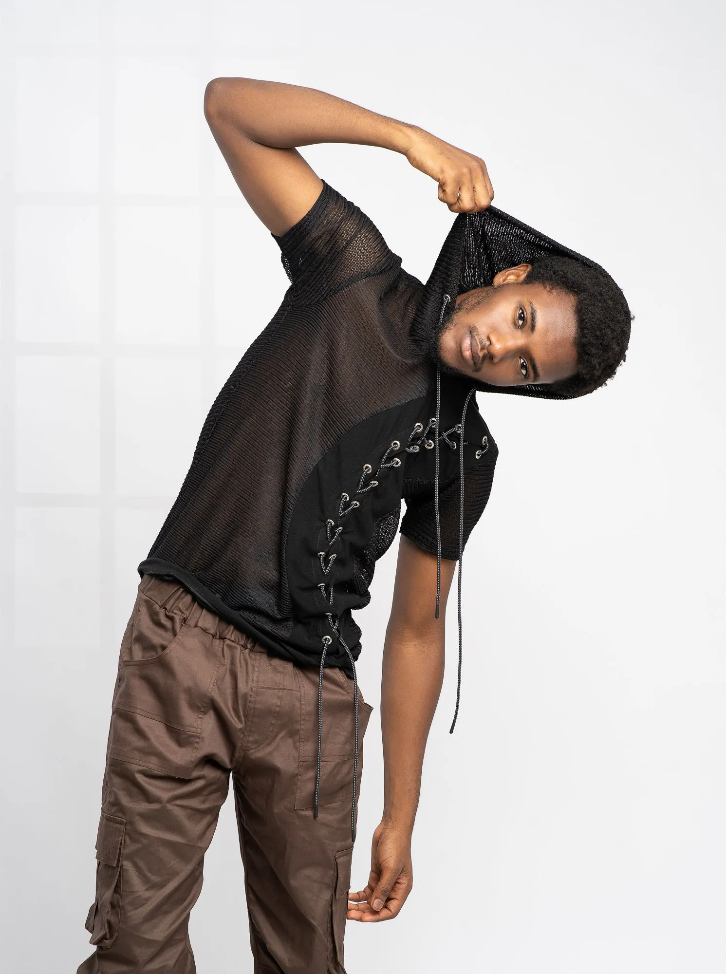 Clarke Mesh Hoodie