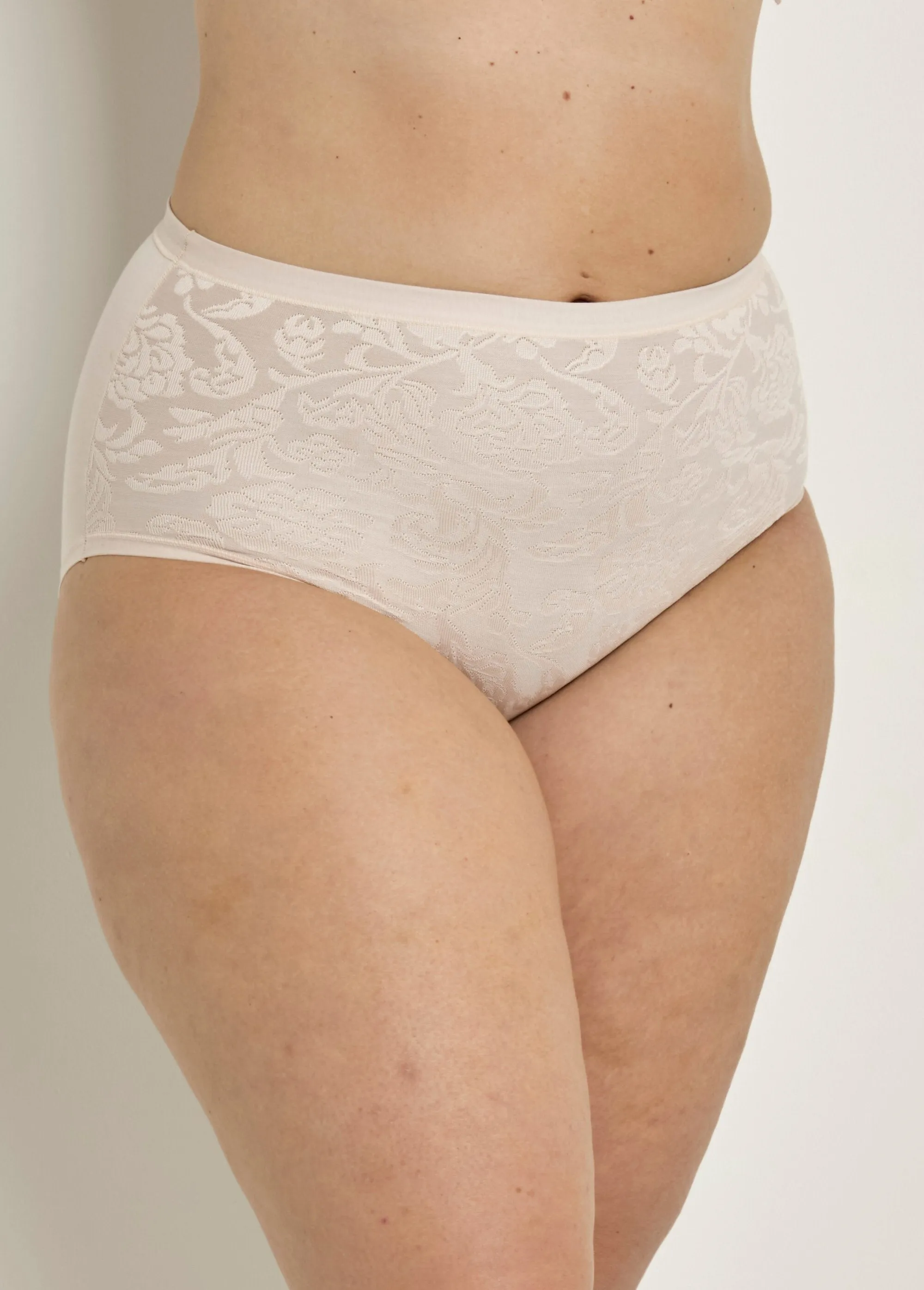 Culotte taille haute effet mat/brillant - lot de 2