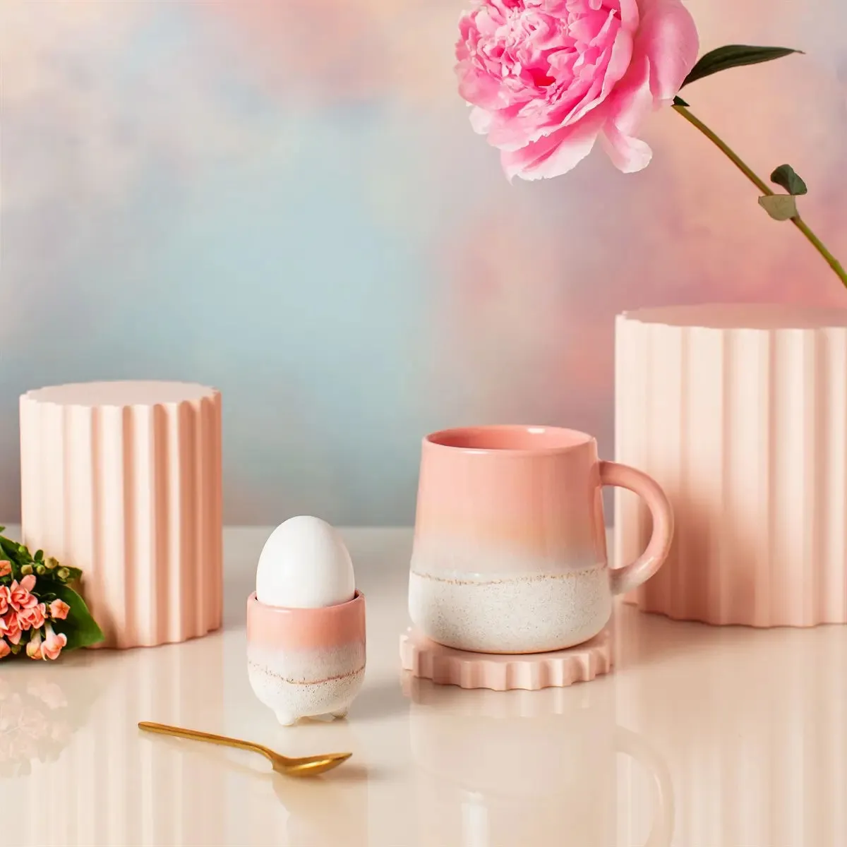 MOJAVE GLAZE PINK MUG