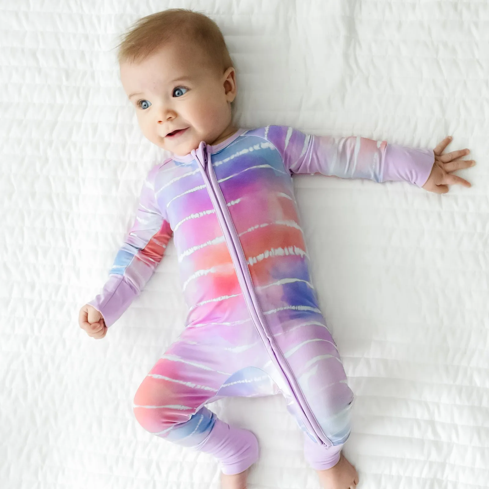 Pastel Tie Dye Dreams Zippy