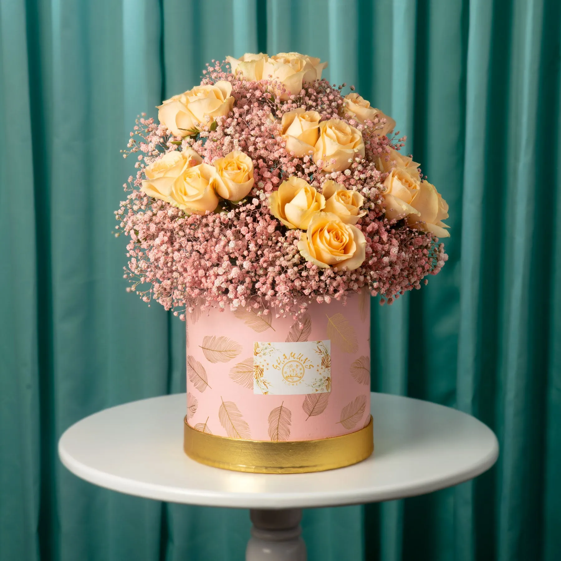 Peach and Pink